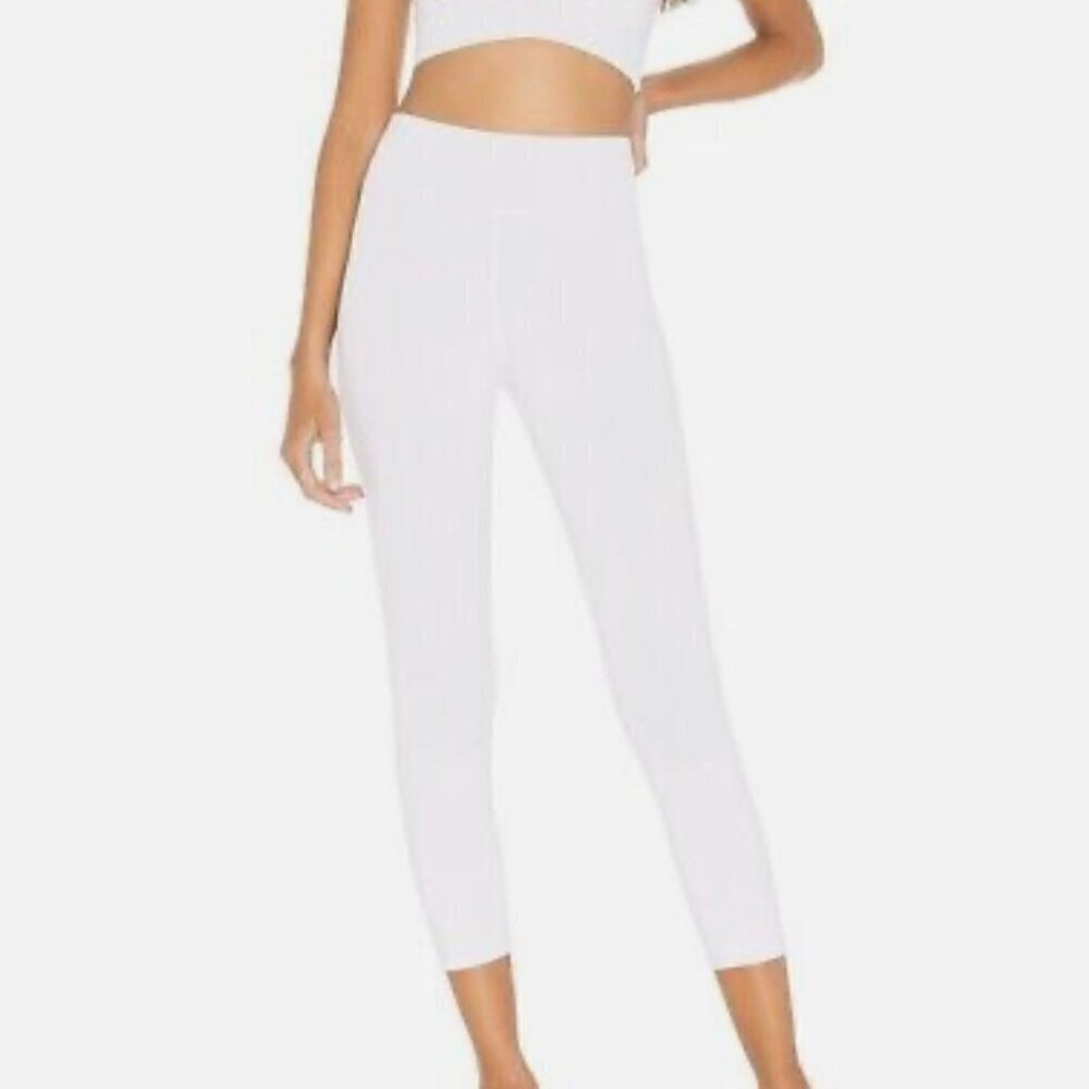 NWT Lovewave Revolve Luka Pant White High Waisted Leggings - XS